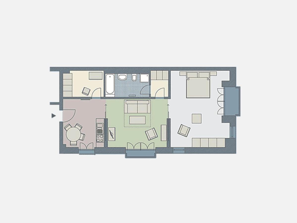 Kaiservillen Heringsdorf - Ferienwohnung Mit 1 Schlafzimmer Und Balkon Dr4 Exterior photo